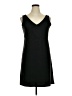 L.L.Bean Solid Black Casual Dress Size L - photo 1