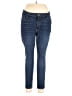 Old Navy Solid Blue Jeans Size 16 - photo 1