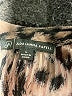 Adrianna Papell 100% Polyester Animal Print Brown Long Sleeve Blouse Size L - photo 7