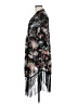 Miss Me 100% Polyester Black Kimono Size M - photo 5