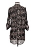 Lush 100% Polyester Paisley Black 3/4 Sleeve Blouse Size S - photo 2