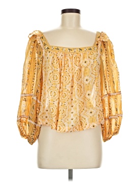 Free People 3/4 Sleeve Blouse