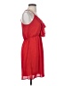 Anthropologie 100% Polyester Red Cocktail Dress Size S - photo 4