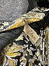 Elan Paisley Metallic Gold Casual Dress Size M (estimated) - photo 7