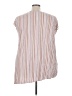 Max Studio Stripes Ivory Sleeveless Blouse Size 3X - photo 2