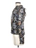 BB Dakota Floral Silver Long Sleeve Blouse Size XS - photo 5