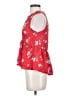 Sienna Sky Red Sleeveless Blouse Size S - photo 5