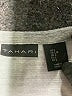 Tahari Gray Short Sleeve Top Size L - photo 7