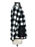 T by Talbots 100% Polyester Checkered-gingham Gray Fleece Size M - photo 4