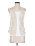 Zara Ivory Sleeveless Blouse Size S - photo 1