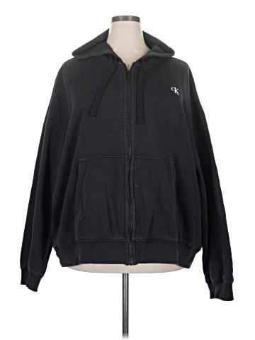Calvin Klein Zip Up Hoodie (view 1)