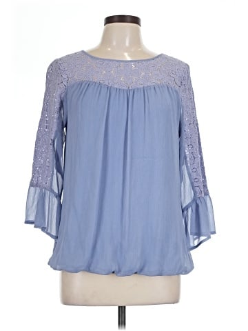 AGB 3/4 Sleeve Blouse (view 1)