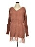 Easel 100% Cotton Brown Pullover Sweater Size M - photo 1