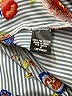 Hannah 100% Polyester Blue 3/4 Sleeve Blouse Size M - photo 8