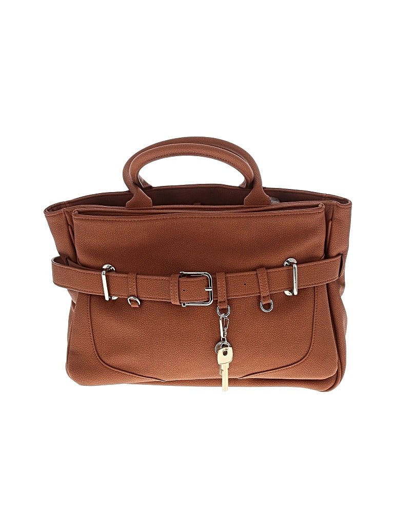 Pre-owned Unbranded Tote Bag In Brown