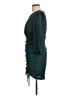 City Studio Solid Green Cocktail Dress Size 11 - photo 5