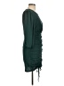 City Studio Solid Green Cocktail Dress Size 11 - photo 4