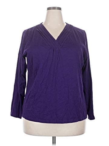 St. John's Bay 3/4 Sleeve Blouse (view 1)