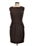 Jennifer Lopez Solid Brown Cocktail Dress Size 10 - photo 1