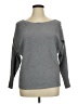 Milano Chevron-herringbone Gray Pullover Sweater Size XL - photo 1