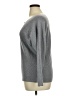 Milano Chevron-herringbone Gray Pullover Sweater Size XL - photo 5