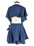Do & Be 100% Polyester Solid Blue Romper Size S - photo 2