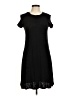 Three Dots Solid Black Casual Dress Size M - photo 1