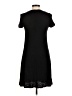 Three Dots Solid Black Casual Dress Size M - photo 2