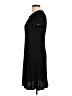 Three Dots Solid Black Casual Dress Size M - photo 5