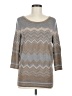 The Limited Chevron-herringbone Gray Pullover Sweater Size M - photo 1