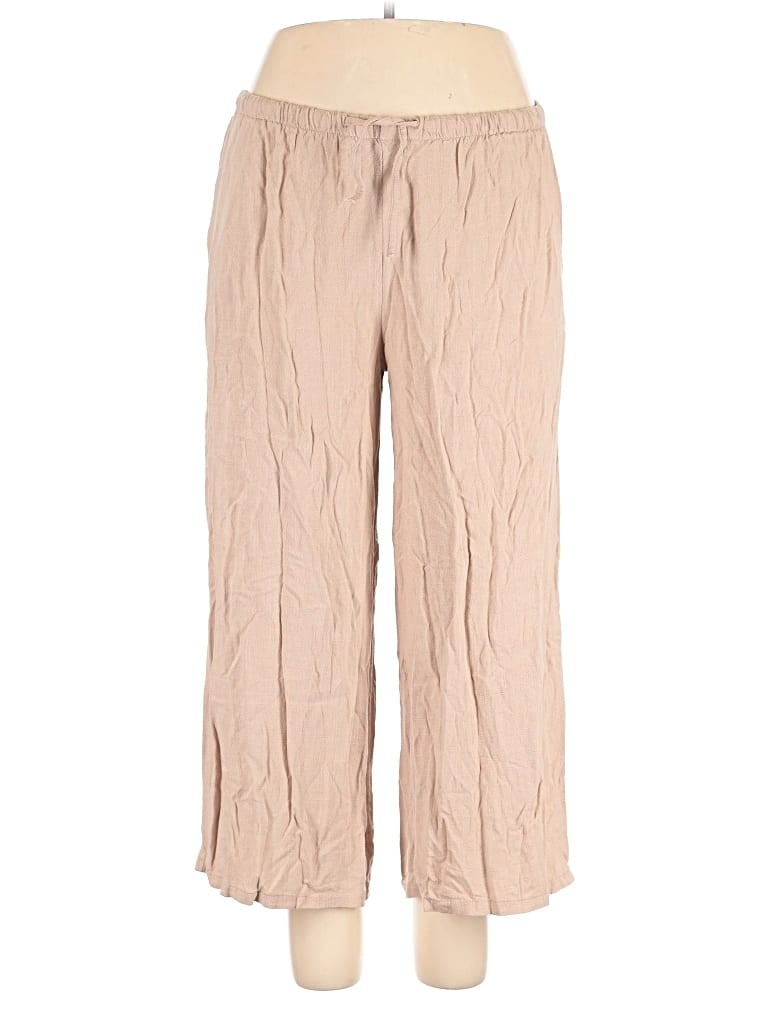 Pre-owned Fashion Casual Pants In Tan