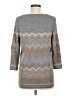 The Limited Chevron-herringbone Gray Pullover Sweater Size M - photo 2