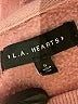 LA Hearts Pink Sweatshirt Size S - photo 7