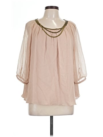 Adam Lippes 3/4 Sleeve Silk Top (view 1)