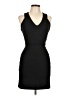 Trac Solid Black Cocktail Dress Size L - photo 1