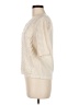 Apostrophe 100% Acrylic Ivory Short Sleeve Blouse Size M - photo 5
