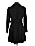 Steve Madden 100% Polyester Black Trenchcoat Size M - photo 2