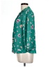 Collective Concepts 100% Polyester Teal 3/4 Sleeve Blouse Size L - photo 5
