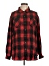 Tommy Hilfiger Plaid Red Long Sleeve Button-Down Shirt Size L - photo 1