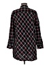 J.Jill 100% Cotton Plaid Black Long Sleeve Button-Down Shirt Size M - photo 2