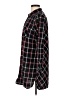J.Jill 100% Cotton Plaid Black Long Sleeve Button-Down Shirt Size M - photo 5