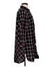 J.Jill 100% Cotton Plaid Black Long Sleeve Button-Down Shirt Size M - photo 4