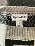 Splendid 100% Cotton Houndstooth Silver Pullover Sweater Size 8 - photo 7