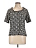 Covington Black Short Sleeve Top Size L - photo 1