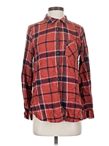 Hippie Rose Long Sleeve Button-Down Shirt (view 1)