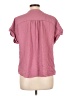 Apt. 9 100% Polyester Pink Short Sleeve Blouse Size L - photo 2