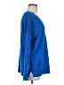 Eileen Fisher 100% Linen Blue Pullover Sweater Size M - photo 4