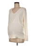 Hatch Ivory Pullover Sweater Size Med Maternity (2) - photo 1