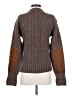 Ralph Lauren 100% Wool Brown Wool Pullover Sweater Size S - photo 2