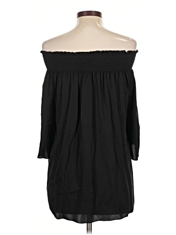 Theory 3/4 Sleeve Silk Top (view 2)